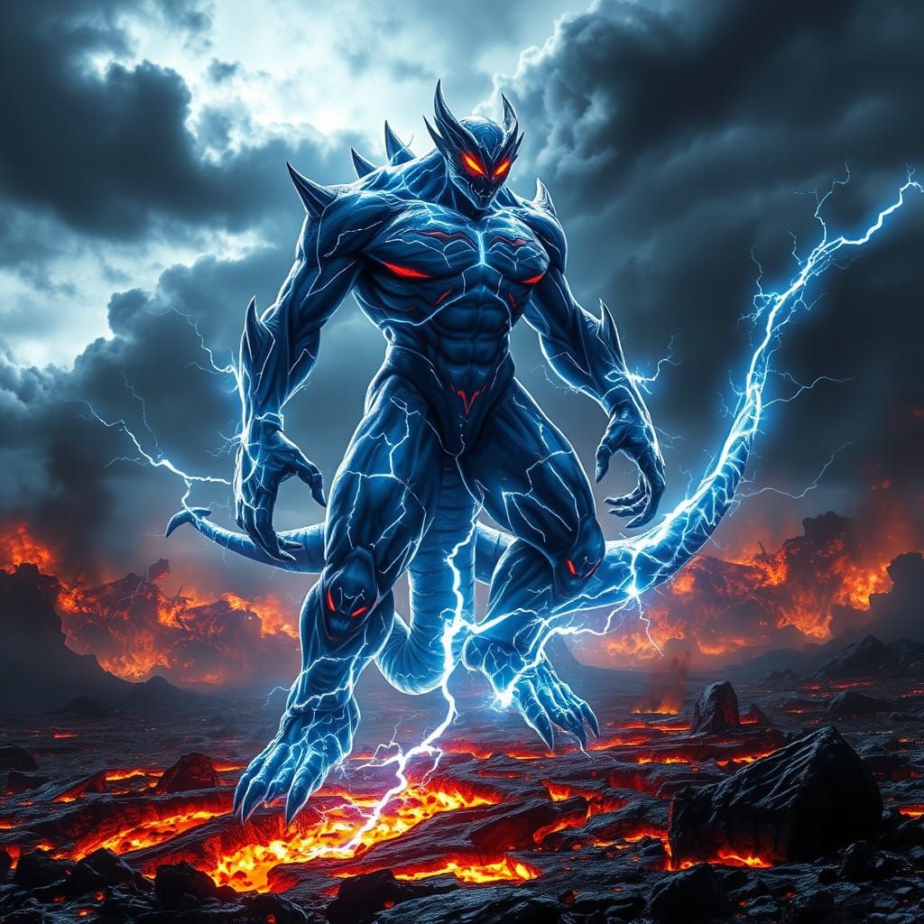 Electrifying Monstrosity Unleashes Turbulent Power on Ravage...