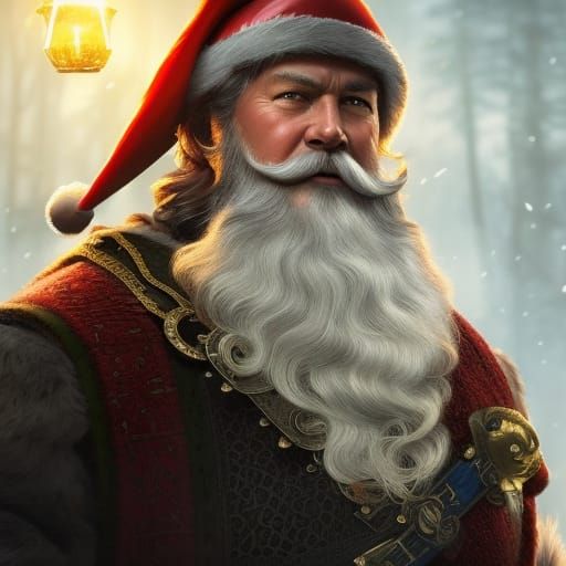 Viking Santa Claus