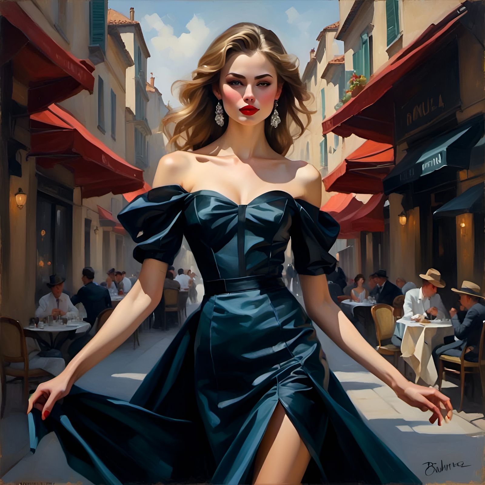 Ethereal Portrait Created with Beautiful Visions LoRA