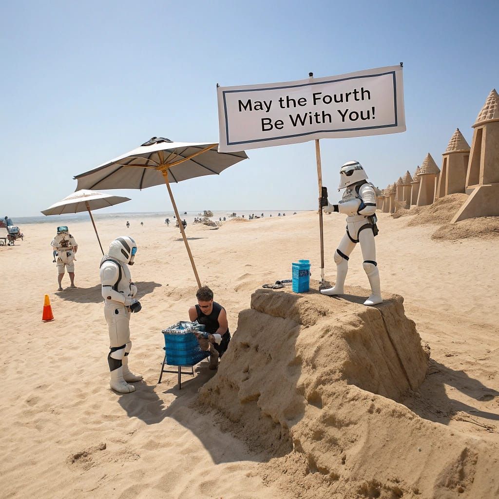 Galactic Beach Party on Tatooine