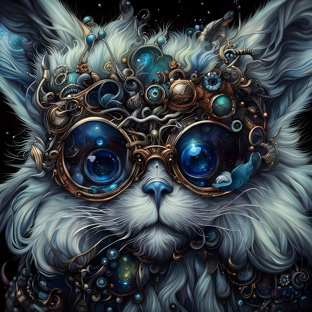 fantasy eyewear for short-sighted cool cats