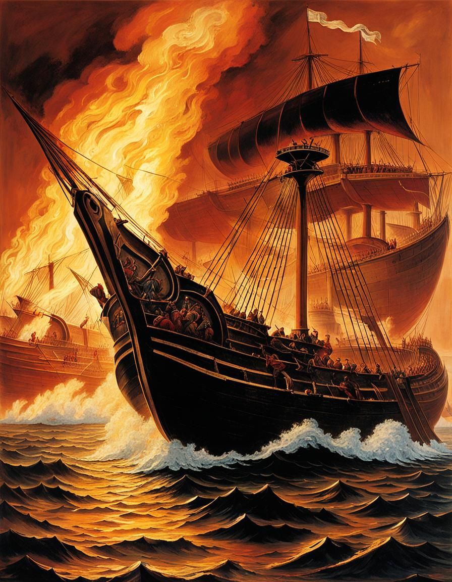 Greek fire was an incendiary tool (weapon) used by the Eastern roman empire.