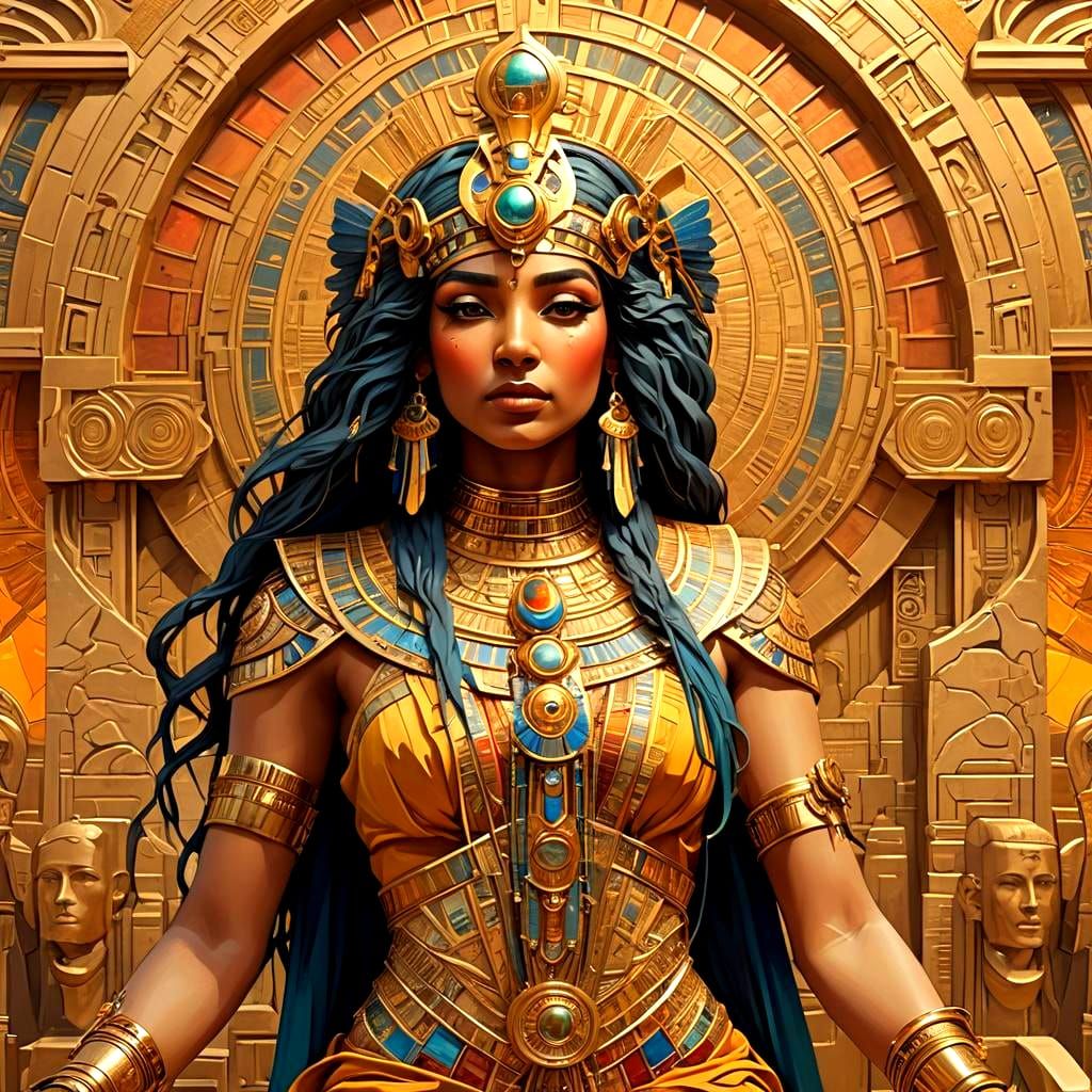 Egyptian Queen in the Valley of the Kings