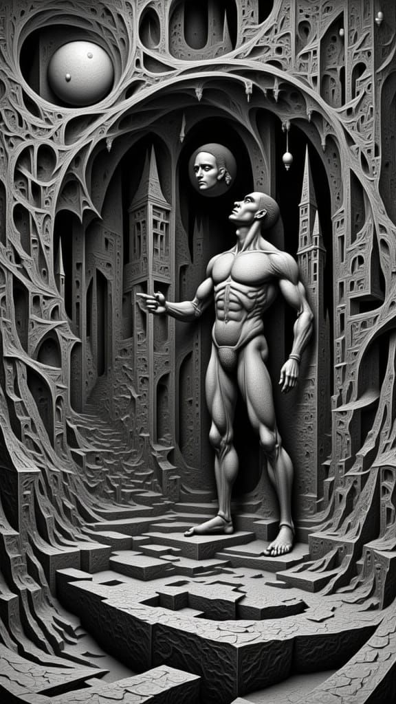 A Single Finger Leans in with Curiosity