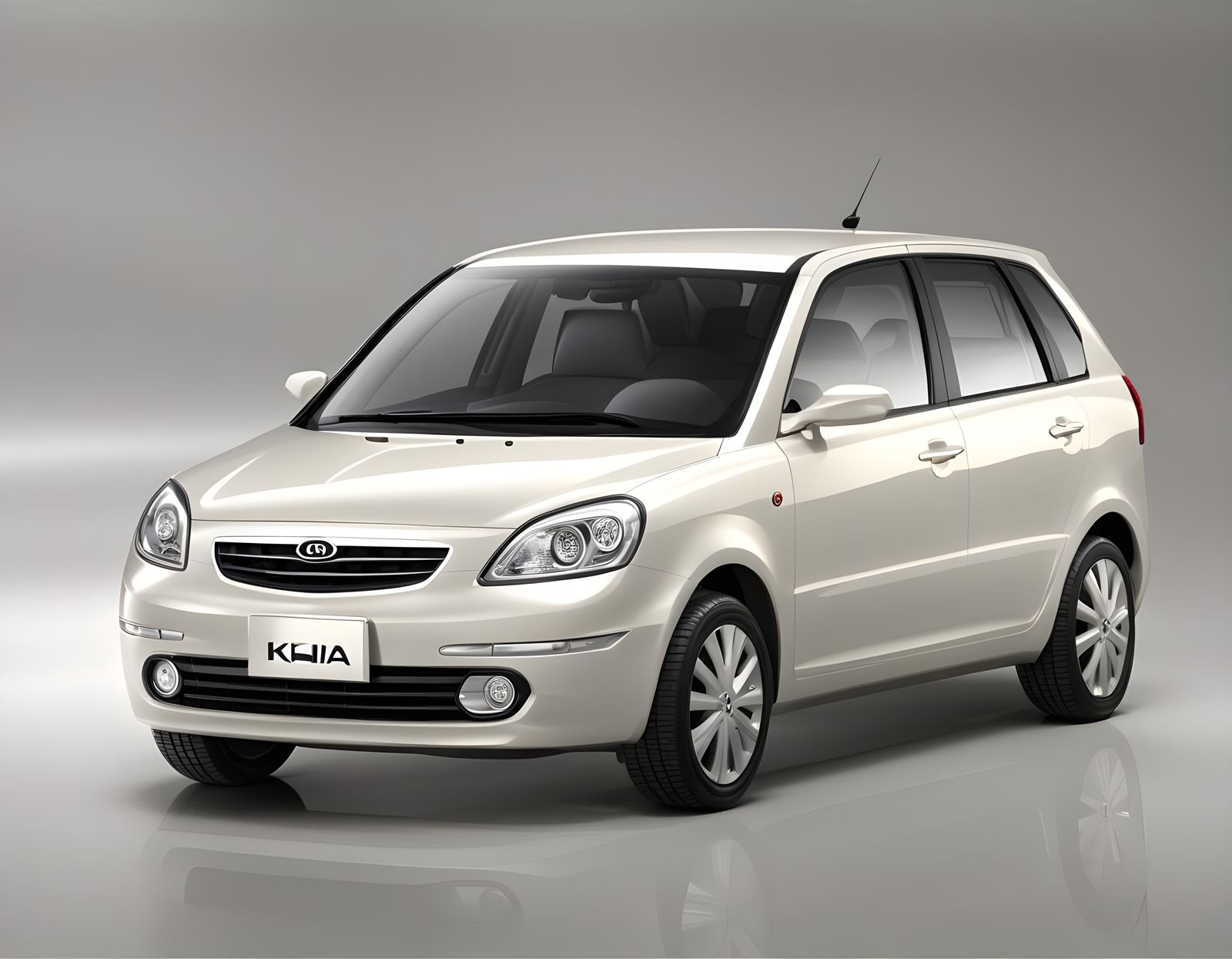 2006 Kia Verisa Luxury Hatchback 3D Render