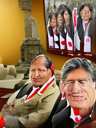 The New Peruvian Presidents: An AI Interpretation