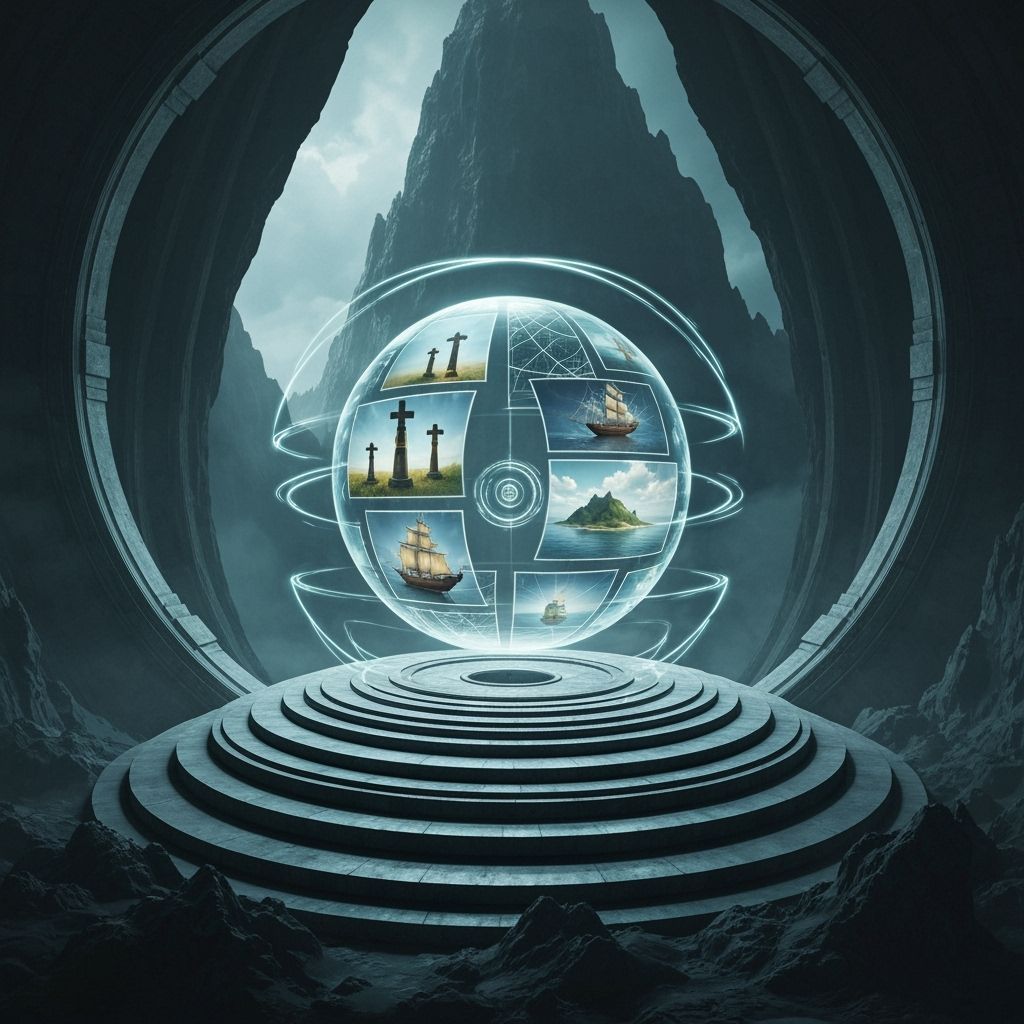 Crystal Orb Reveals Fragmented Journey Visions