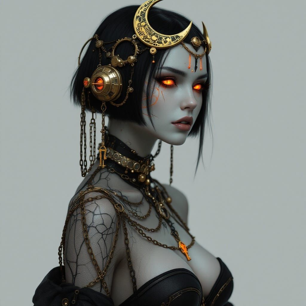 Steampunk Siren in Elegant Rebellion