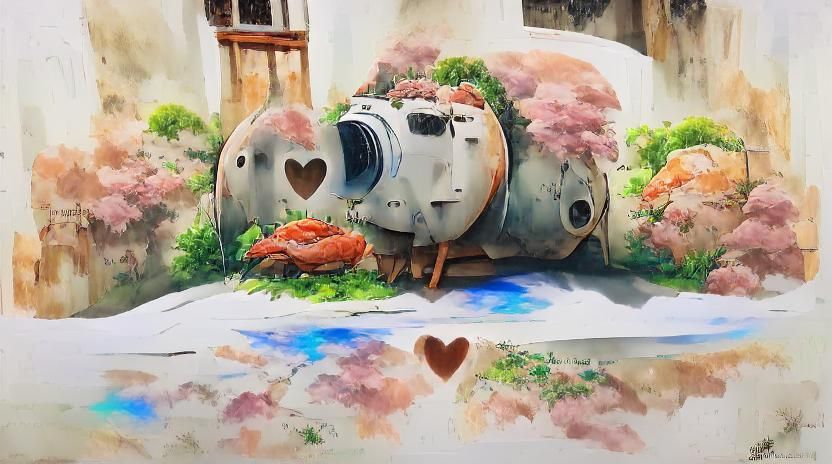 True Love: A Studio Ghibli Concept Art