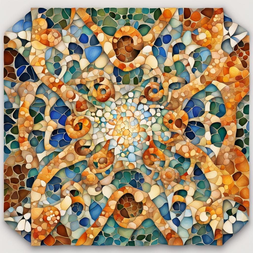 Gaudi-Style Building with Organic Forms