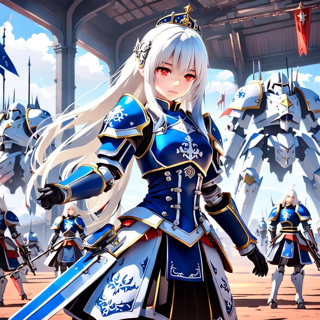 The Princess on the Imperial Training Grounds