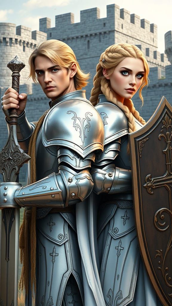 Dazzling Silver Paladins Defend the Realm in Unison