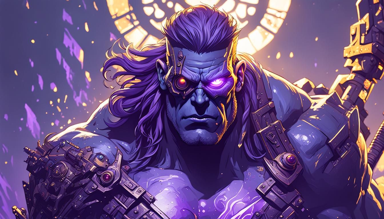 Cyclops in Dark Fantasy Style, 8K Resolution