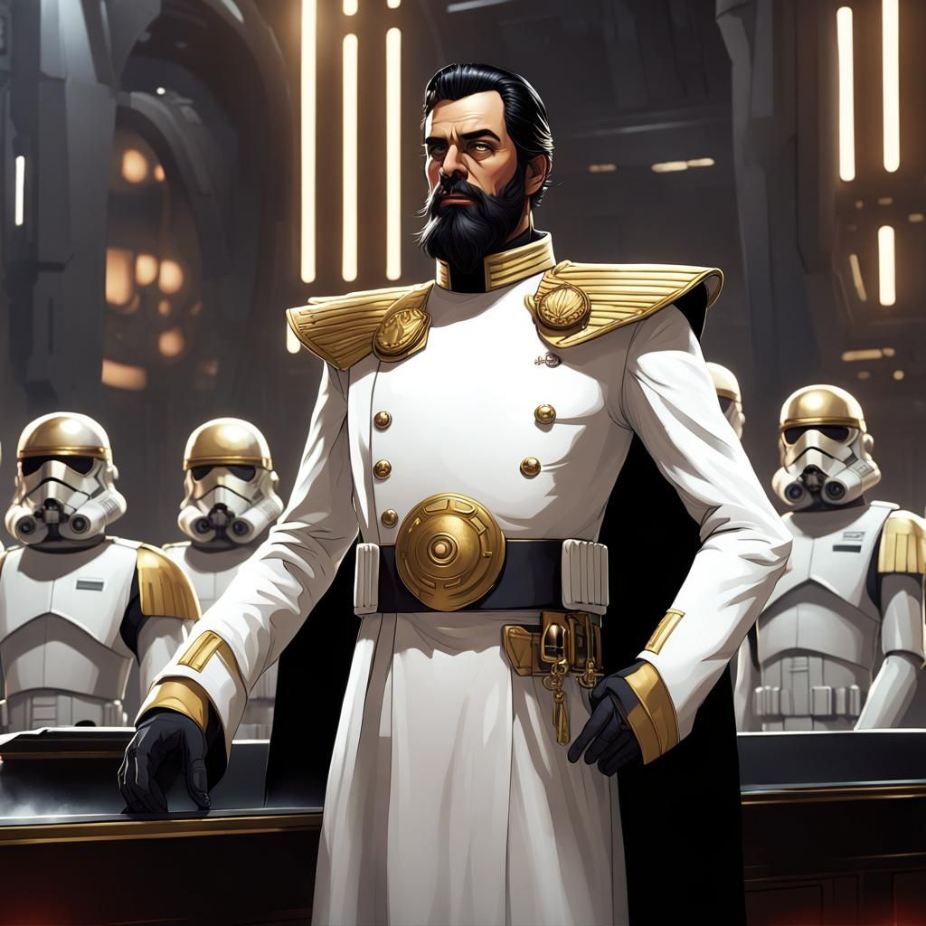 Imperial Grand Admiral Portrait in Unreal Engine 5