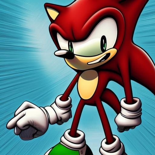 Sonic the Hedgehog Comic Art