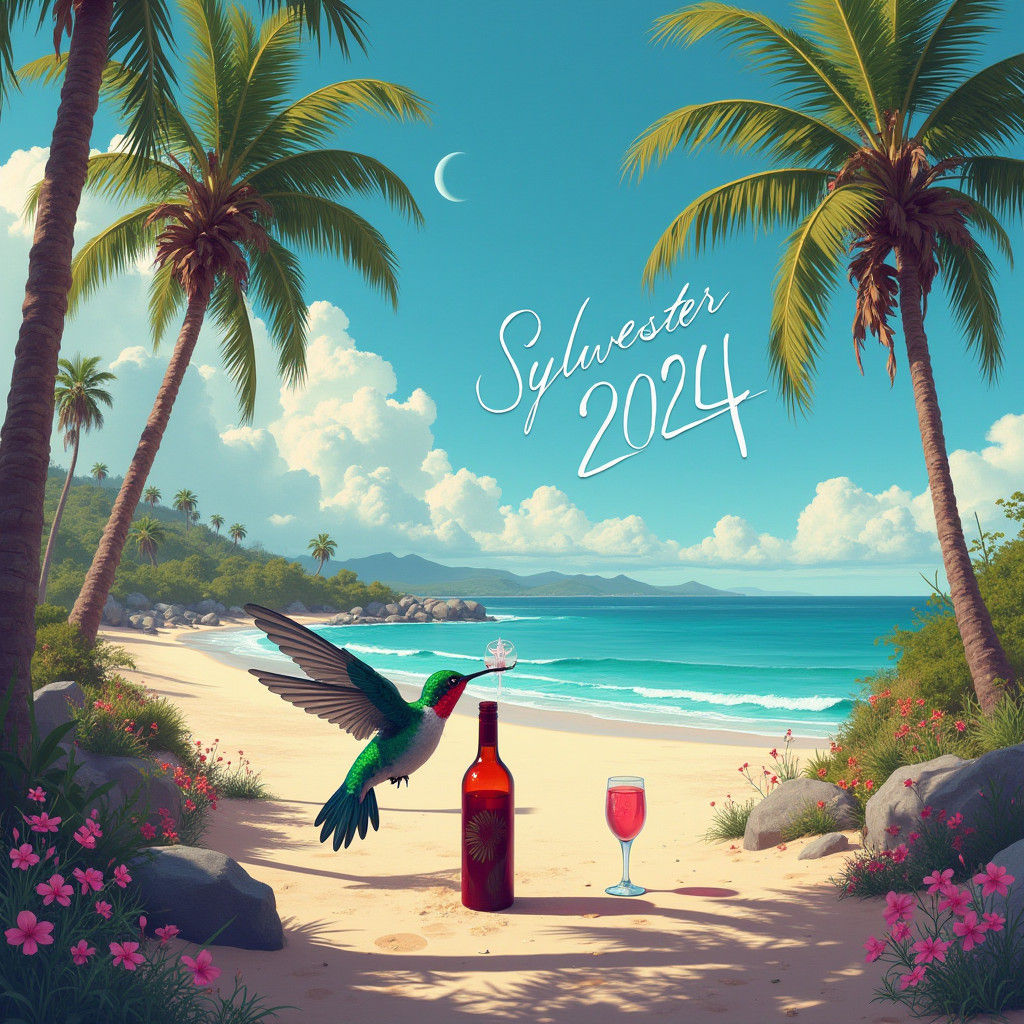 Hummingbird's Beachside New Year Celebration
