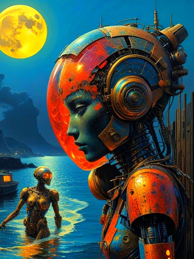 Postmodern Rebellion Rises from the Undead in a Vibrant Oil ...