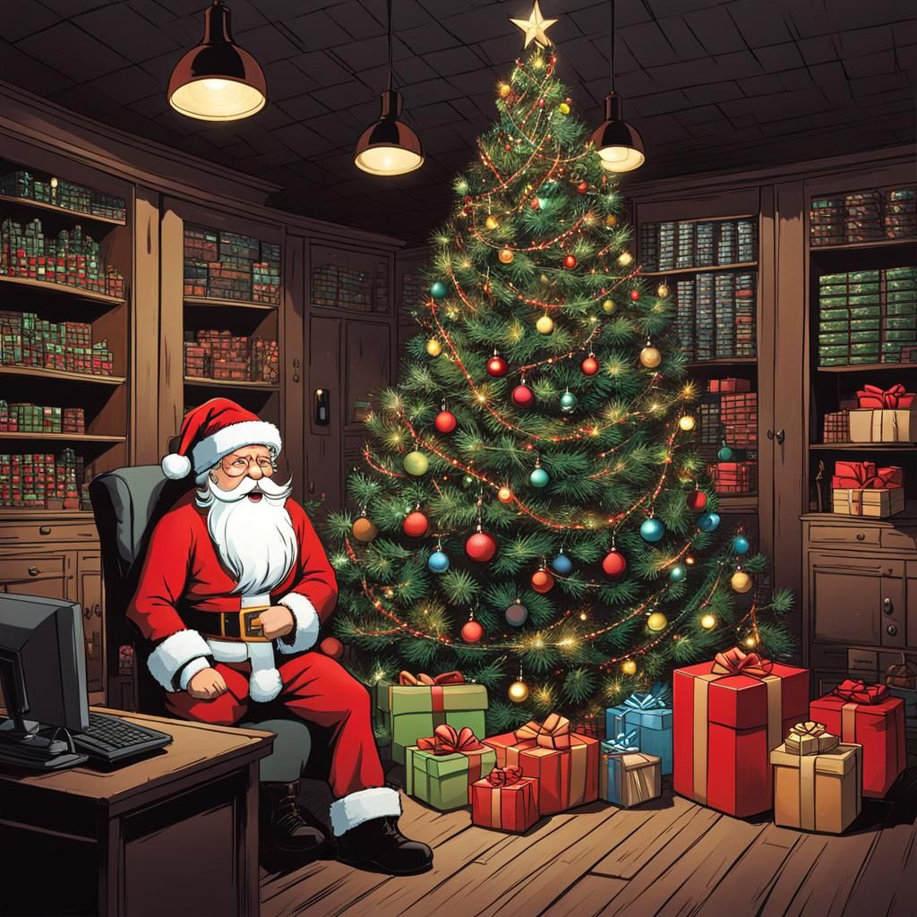 Christmas in the Datacenter: Santa and Blinkenlights