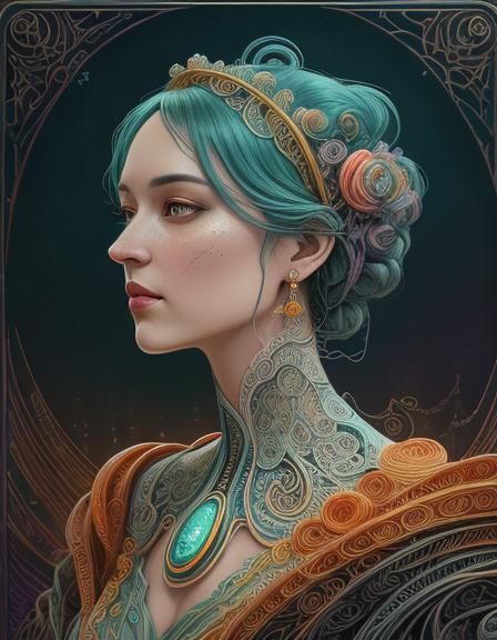 Ethereal Beauty in Hyperrealistic Fantasy Art