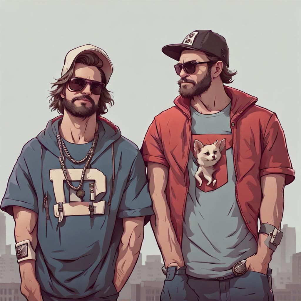 A Couple of Dudes Being Bros