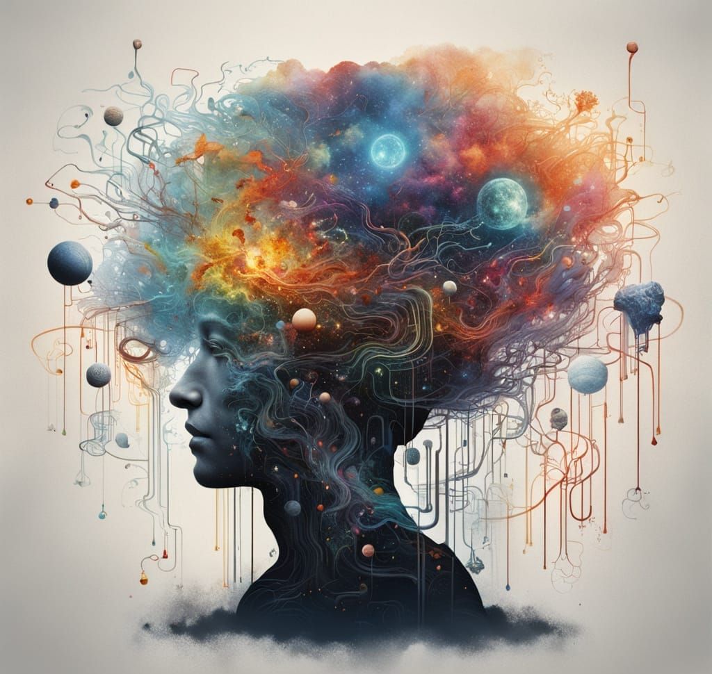 Abstract Mindscape of Neuroplastic Synesthesia