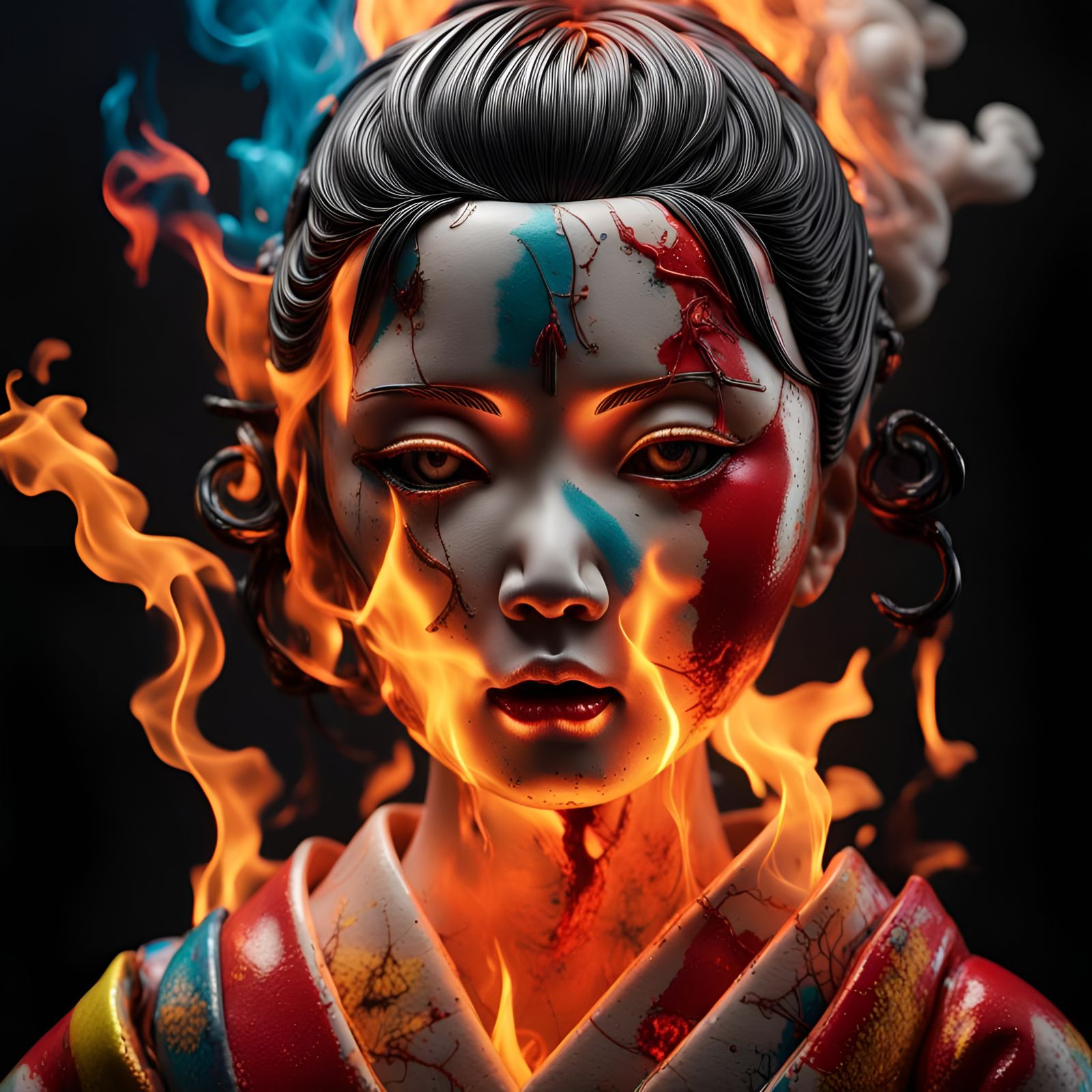 Nagasaki Dolls are Burning