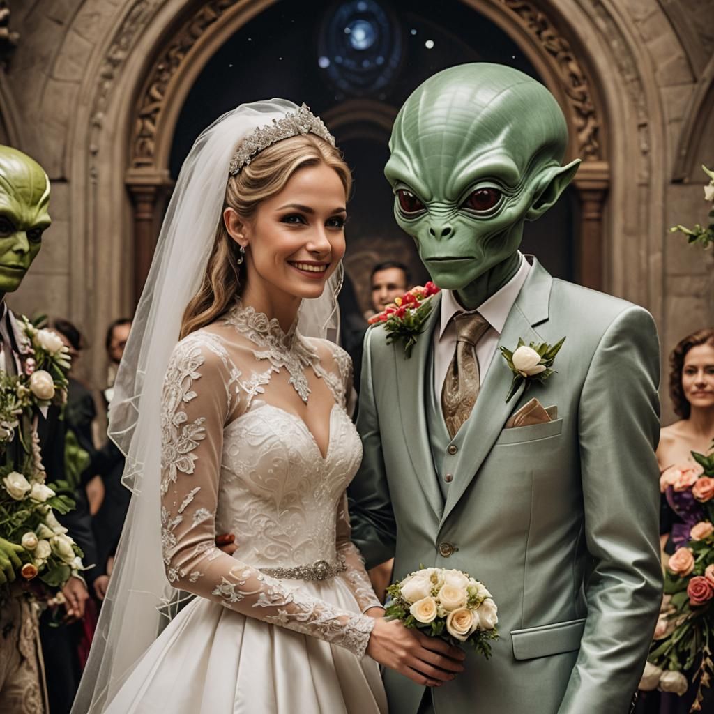 Alien takeover becomes cultural meld with the 1st wedding