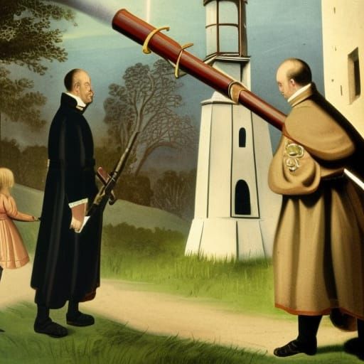 19th Century Vicar Fires Cannon at Belltower