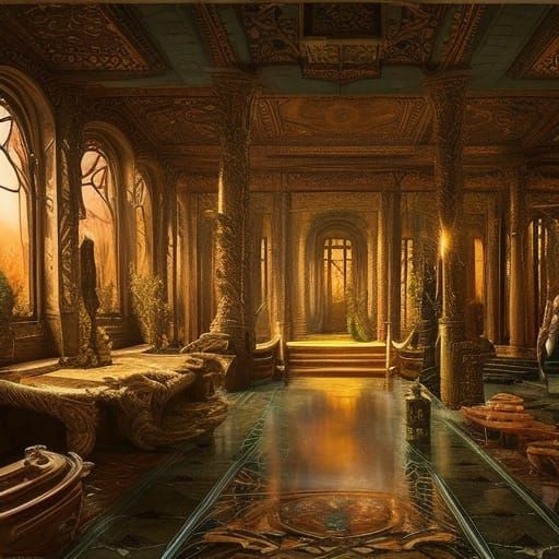 The Frog Room: Epic Cinematic Digital Matte Painting
