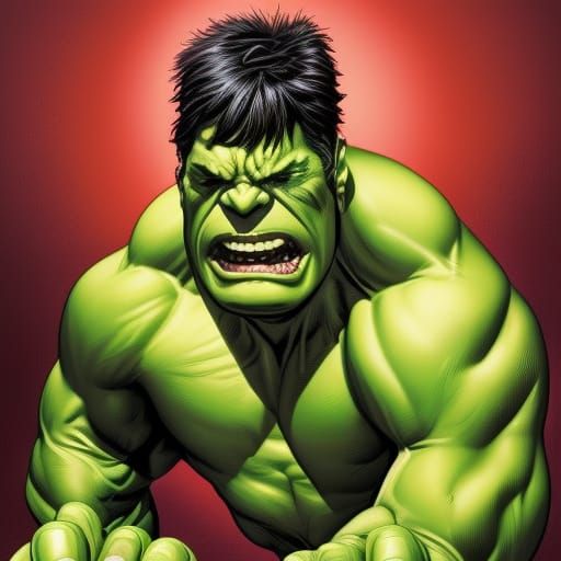 Comic Book Art: The Incredible Hulk