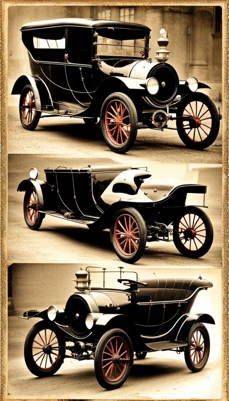 Antique Turgo Steam Car: A Vintage Vehicle