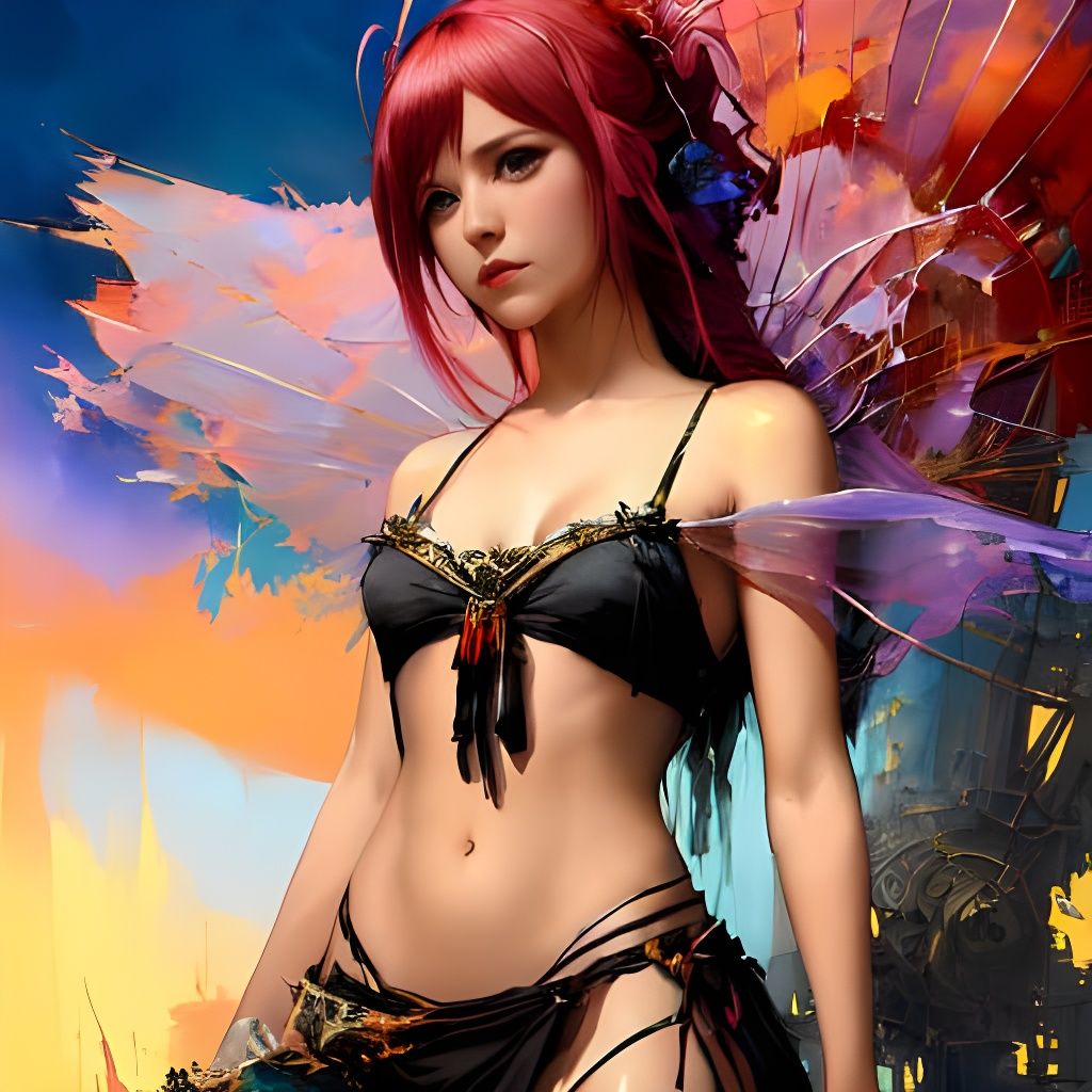 There was a girl, very strange enchanted girl...