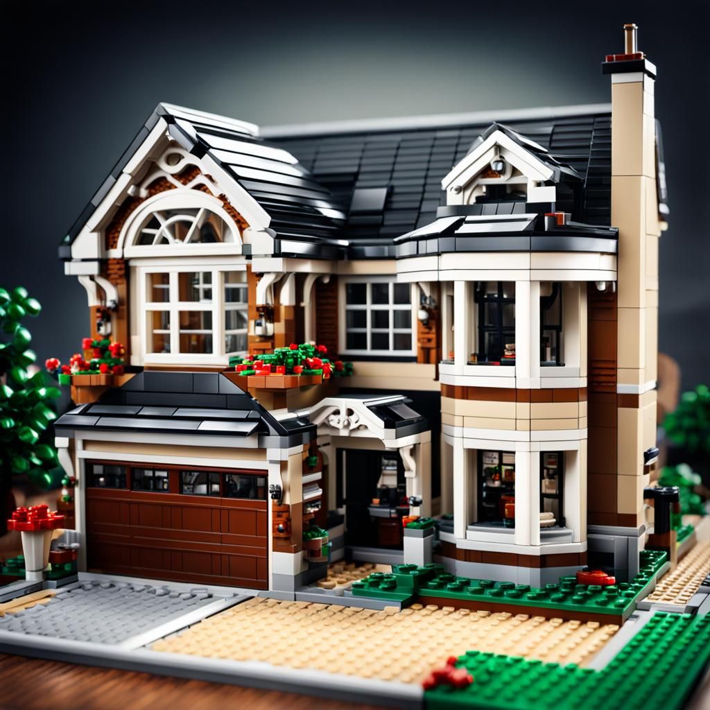 Desperate Housewives Recreated in Lego