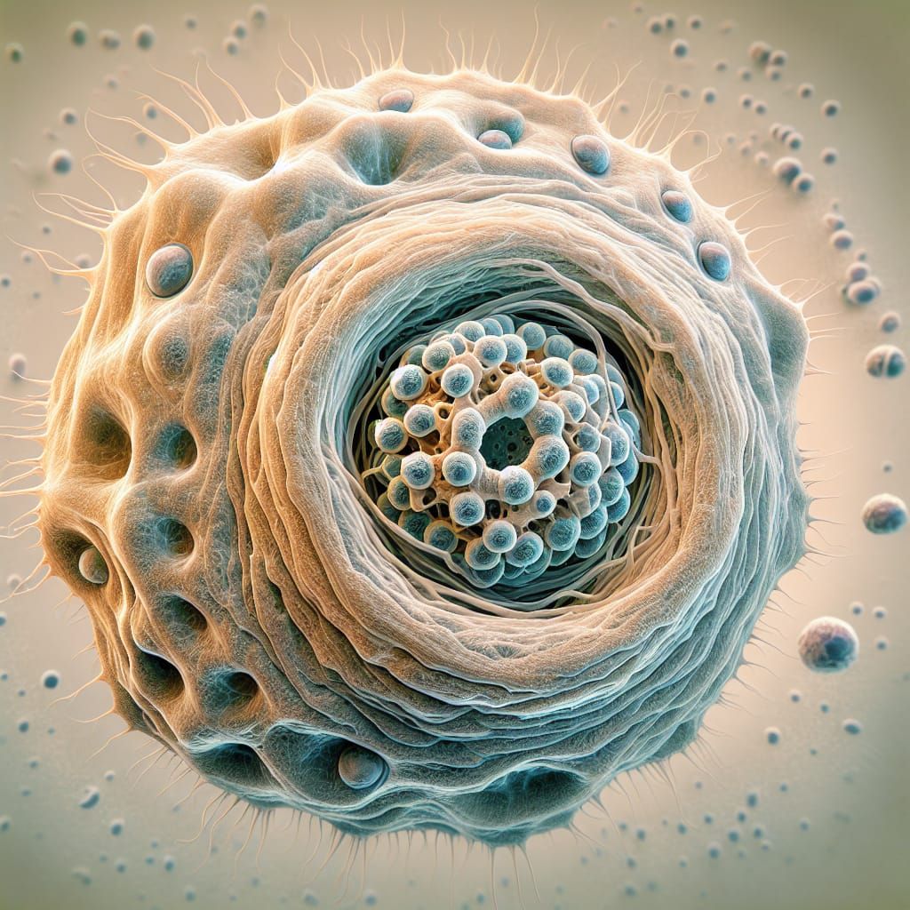 Asymmetric Puncture Cell Abstract Structure