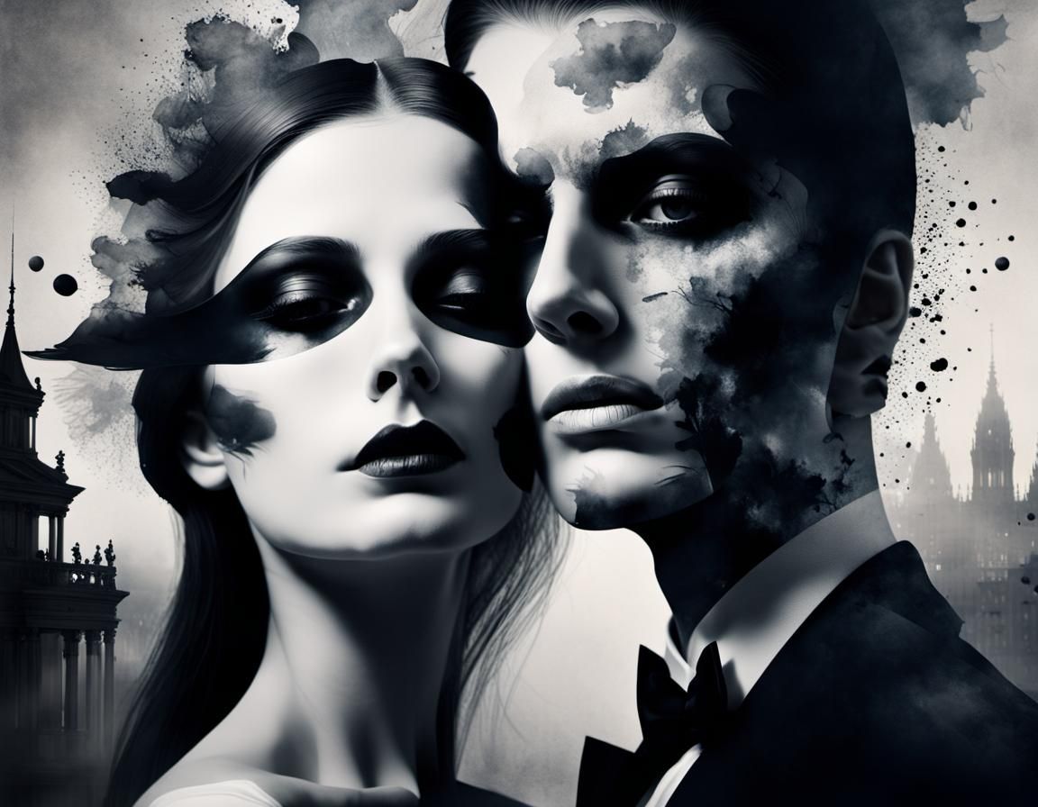 Phantom of the Opera: Dramatic Double Exposure