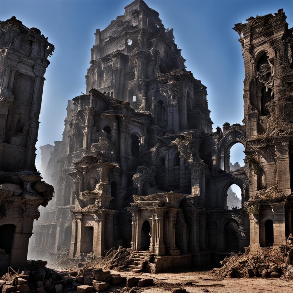 Heroic Fantasy Scene in Frazetta Style