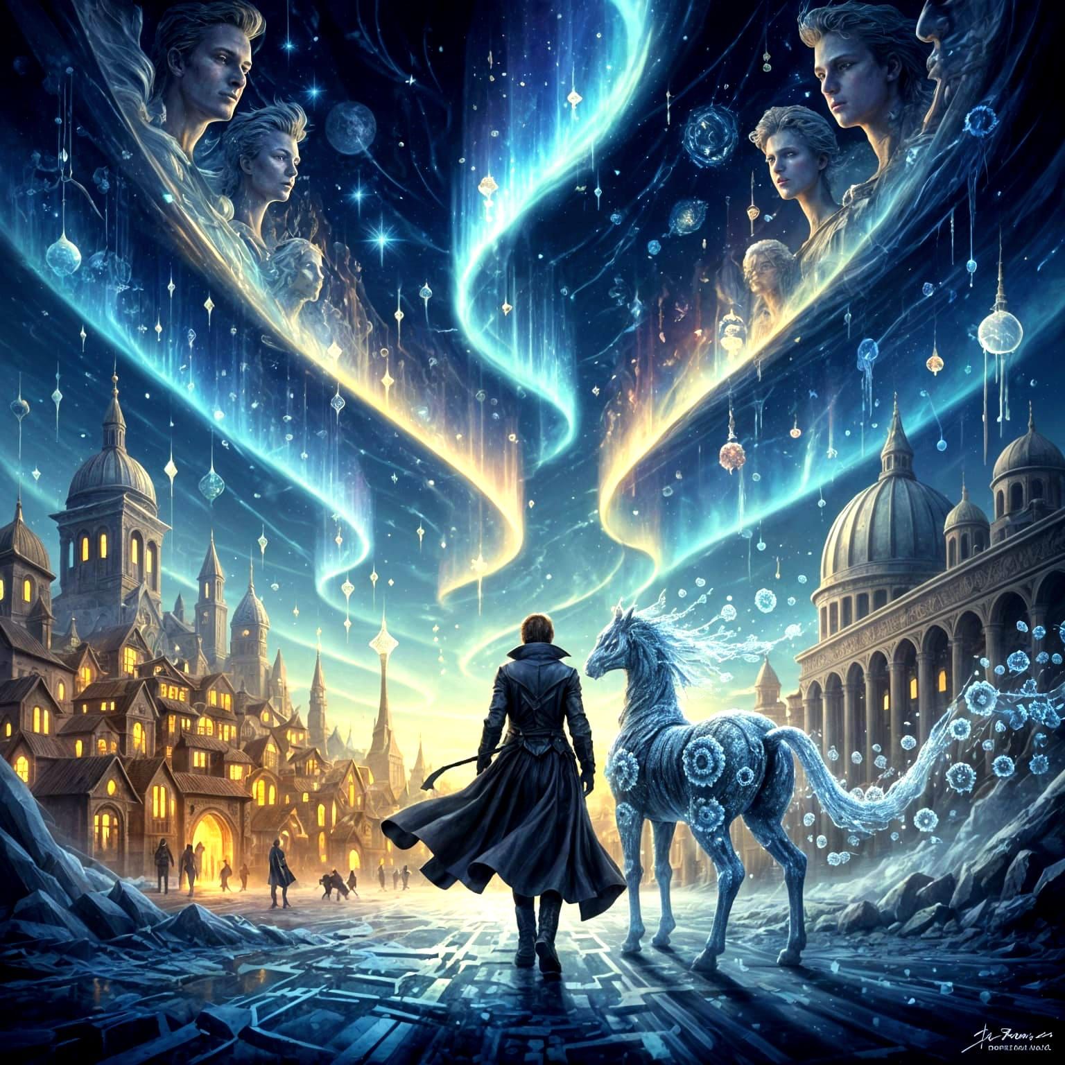 Tanner Morrison Rides Steed into Cosmic Dreamscape