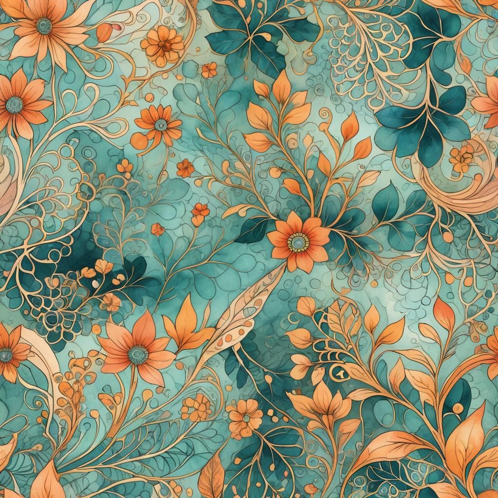 Minimalist Botanical Wall Art in Watercolor Style