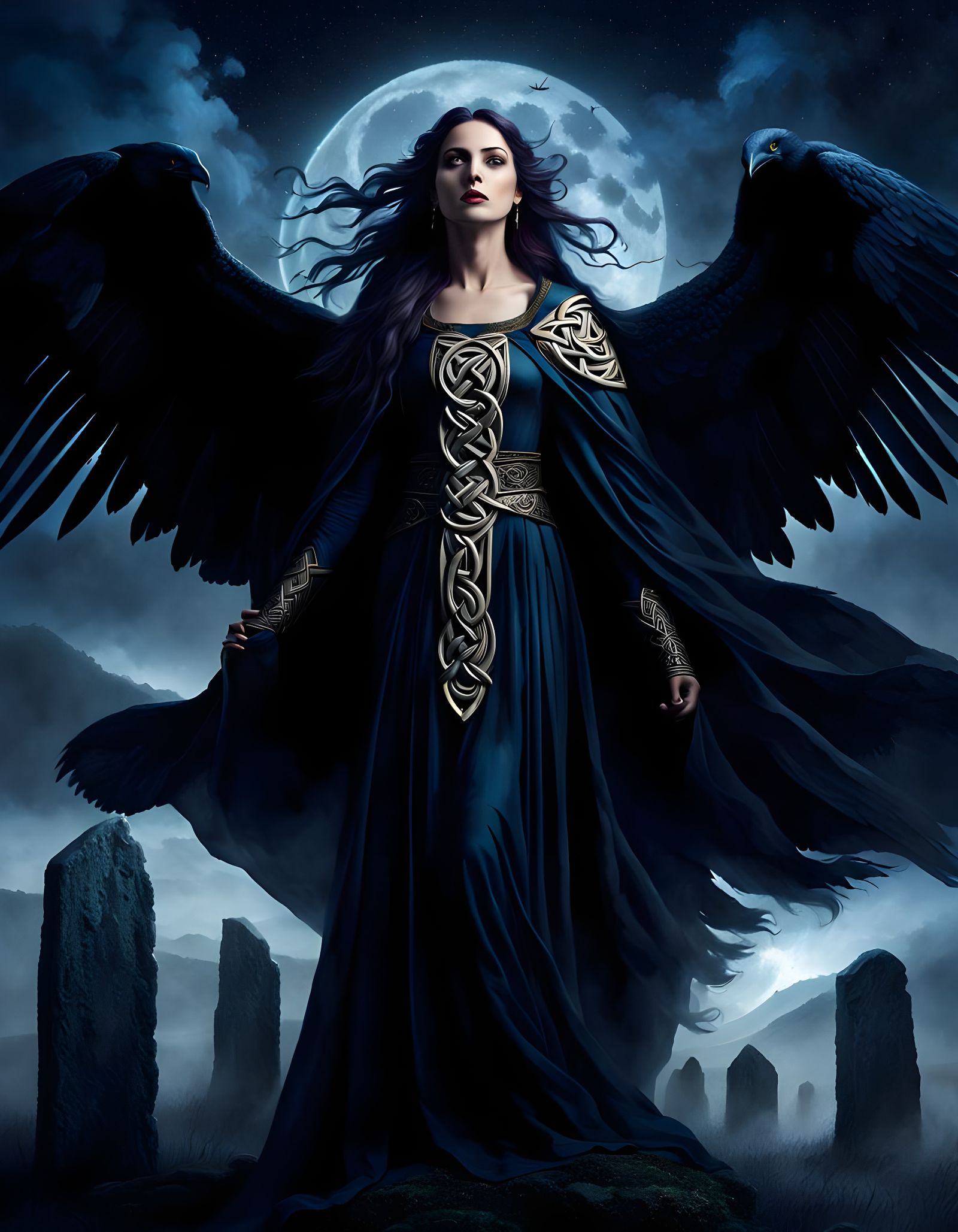 Morrigan: Celtic Goddess of Fate and Prophecy
