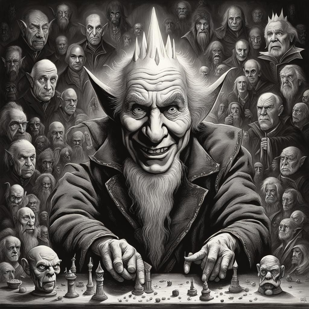 Mel Brooks as Evil Goblin King of Pez