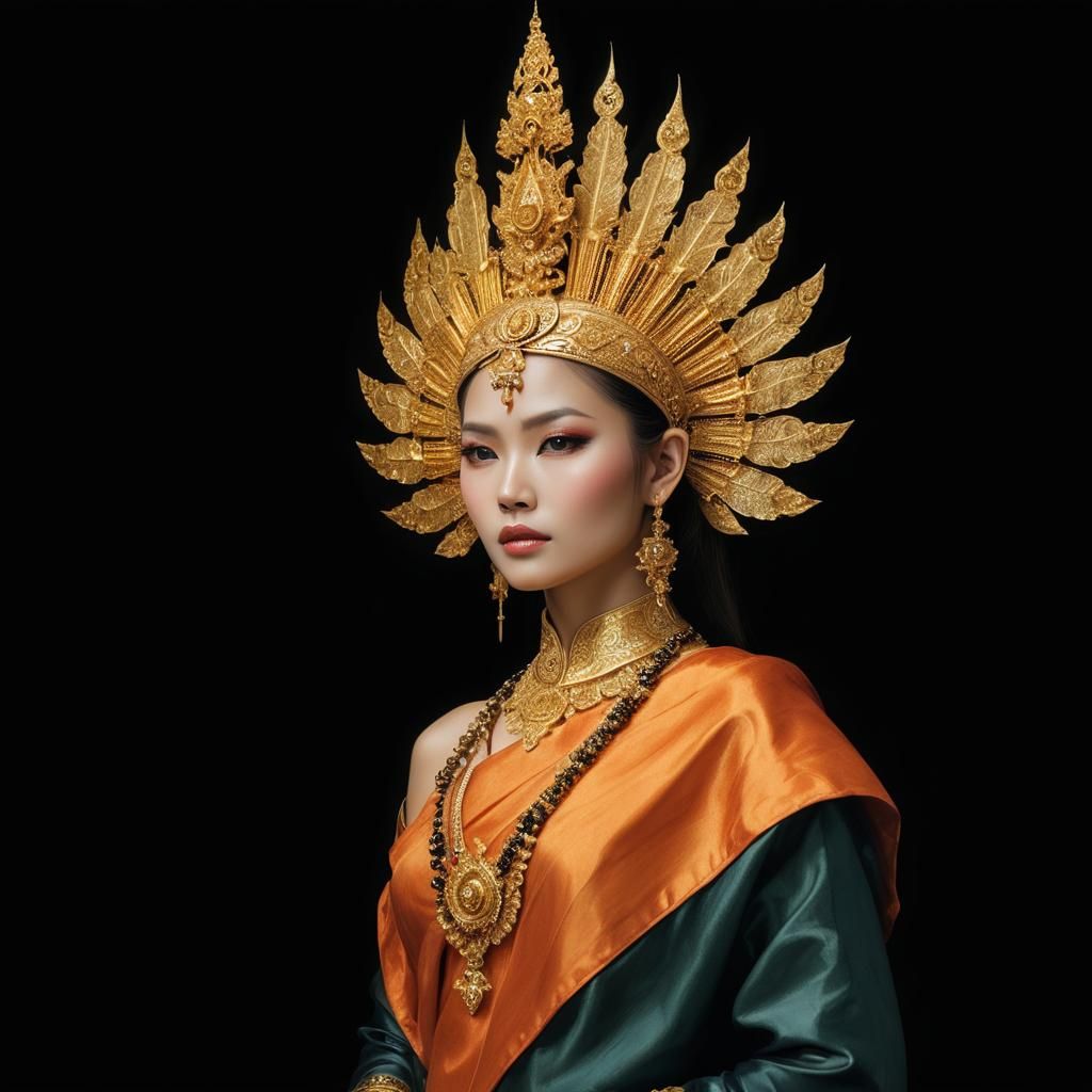 Beautiful Thai woman