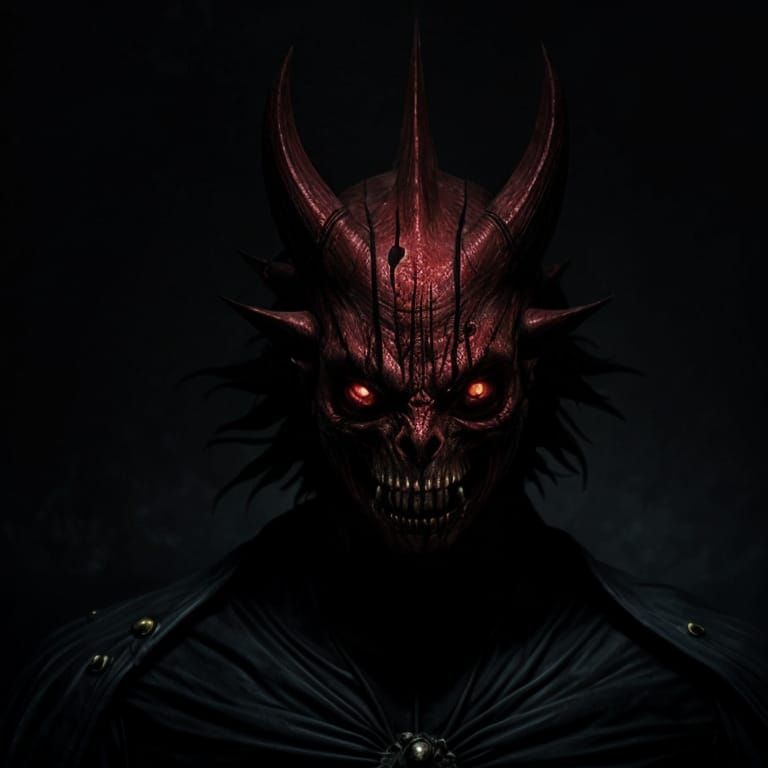 Terrifying Space Creature in Doré-Rutkowski Style