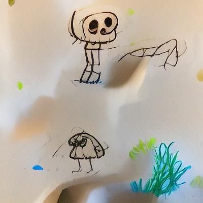 AI Generated Image from a Blank Prompt