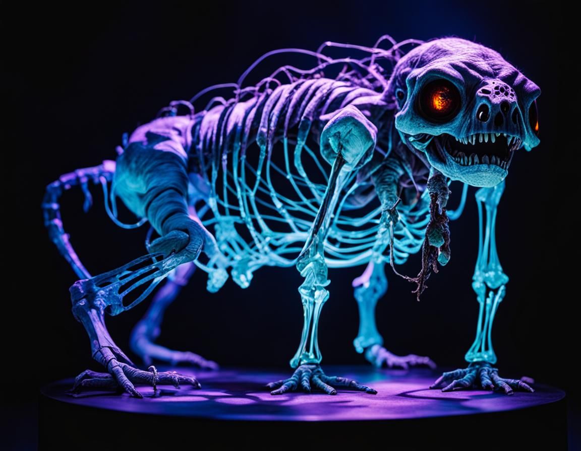 X-Ray of Monster Rat
