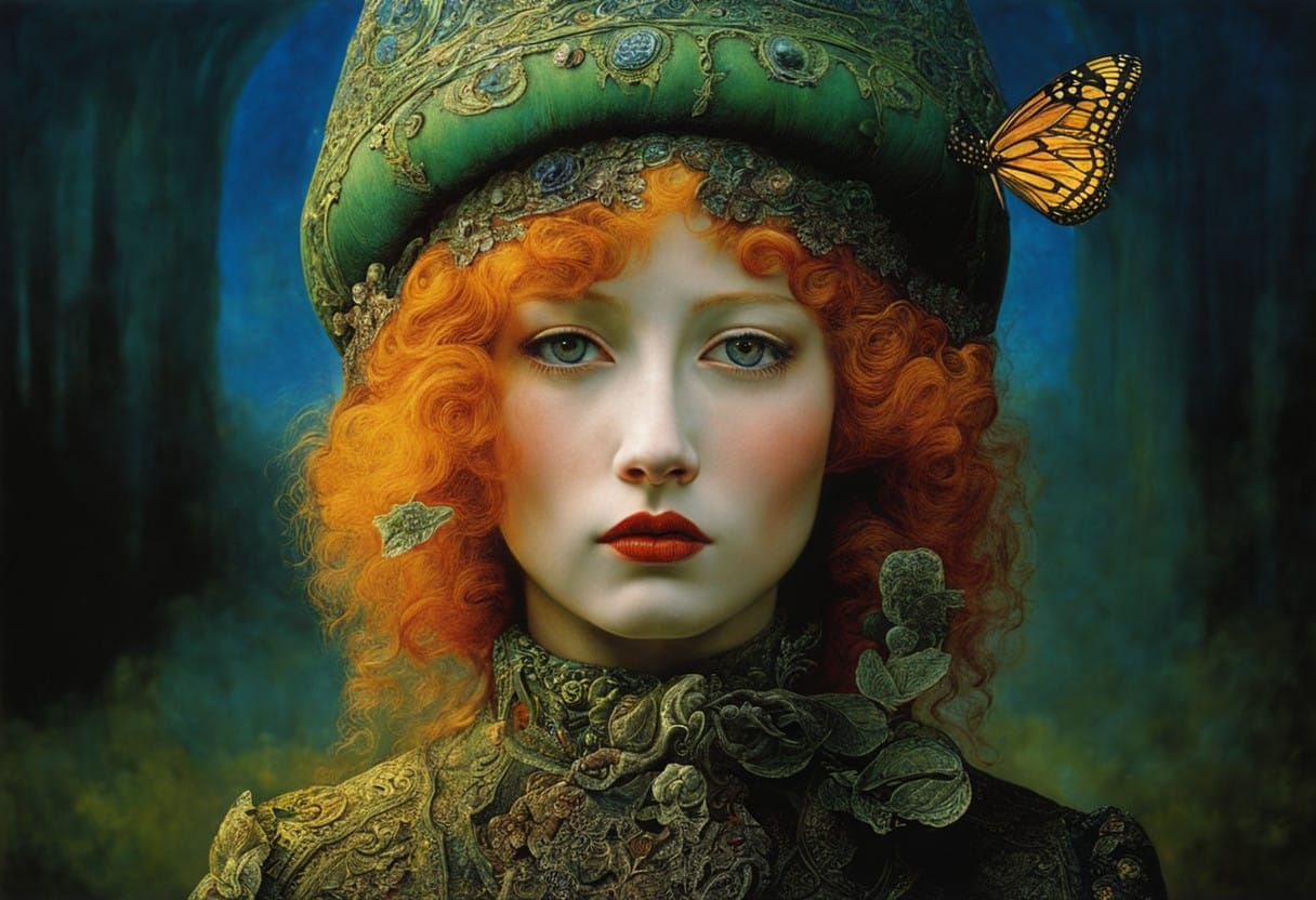 Surrealist Painting by Austrian Artist