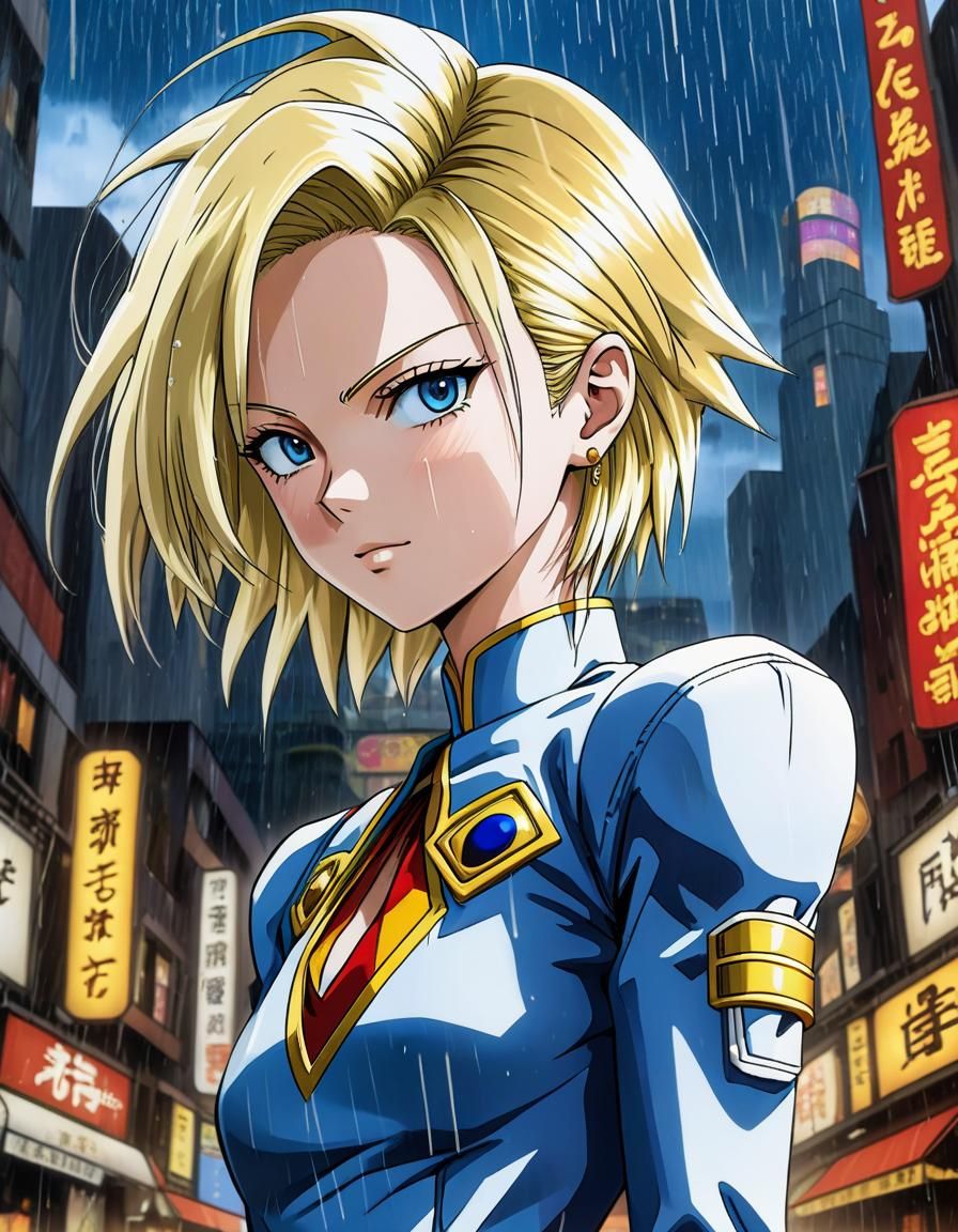 Android 18. Dragon Ball villain