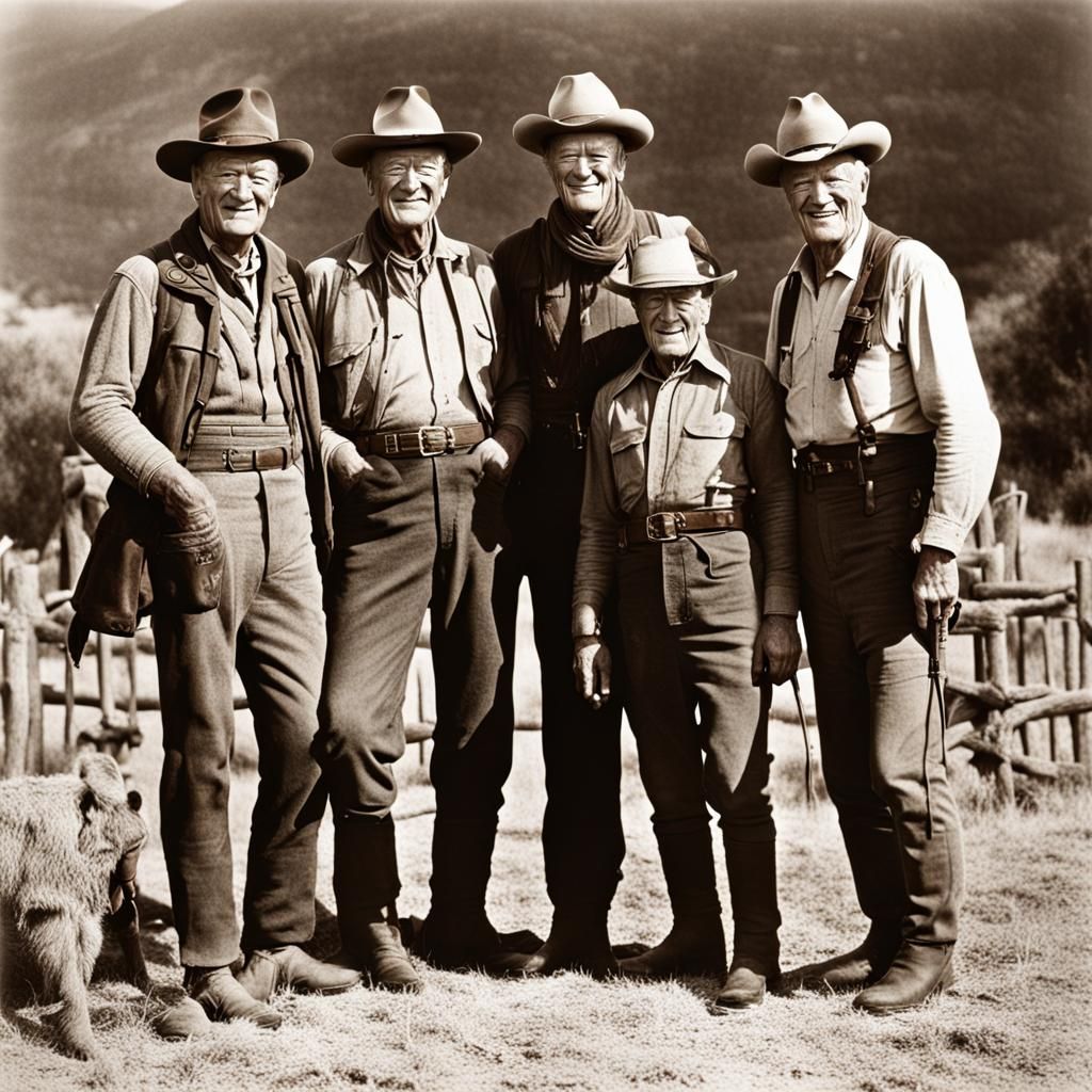 Classic Cowboys in the Old West