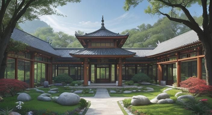 Tranquil Estate for Healing and Balance