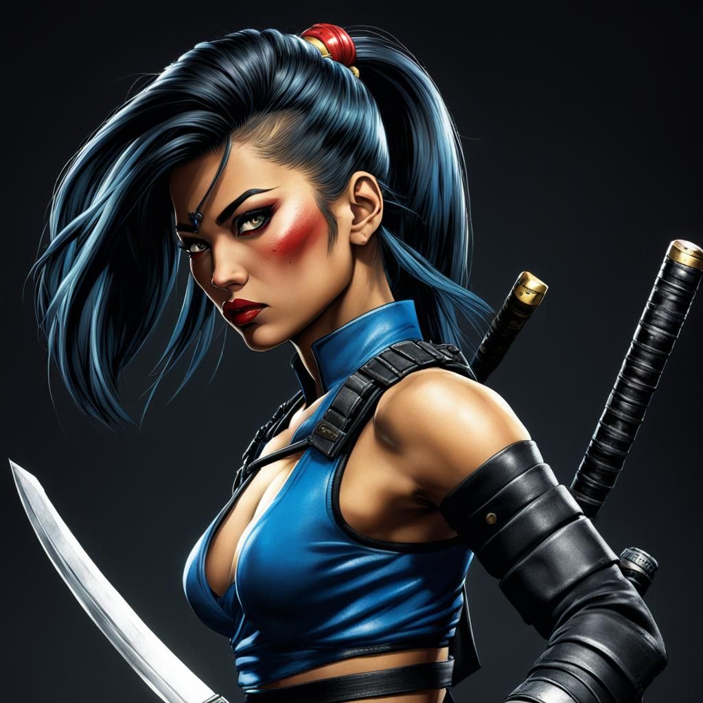 AI Image of Lola Katana