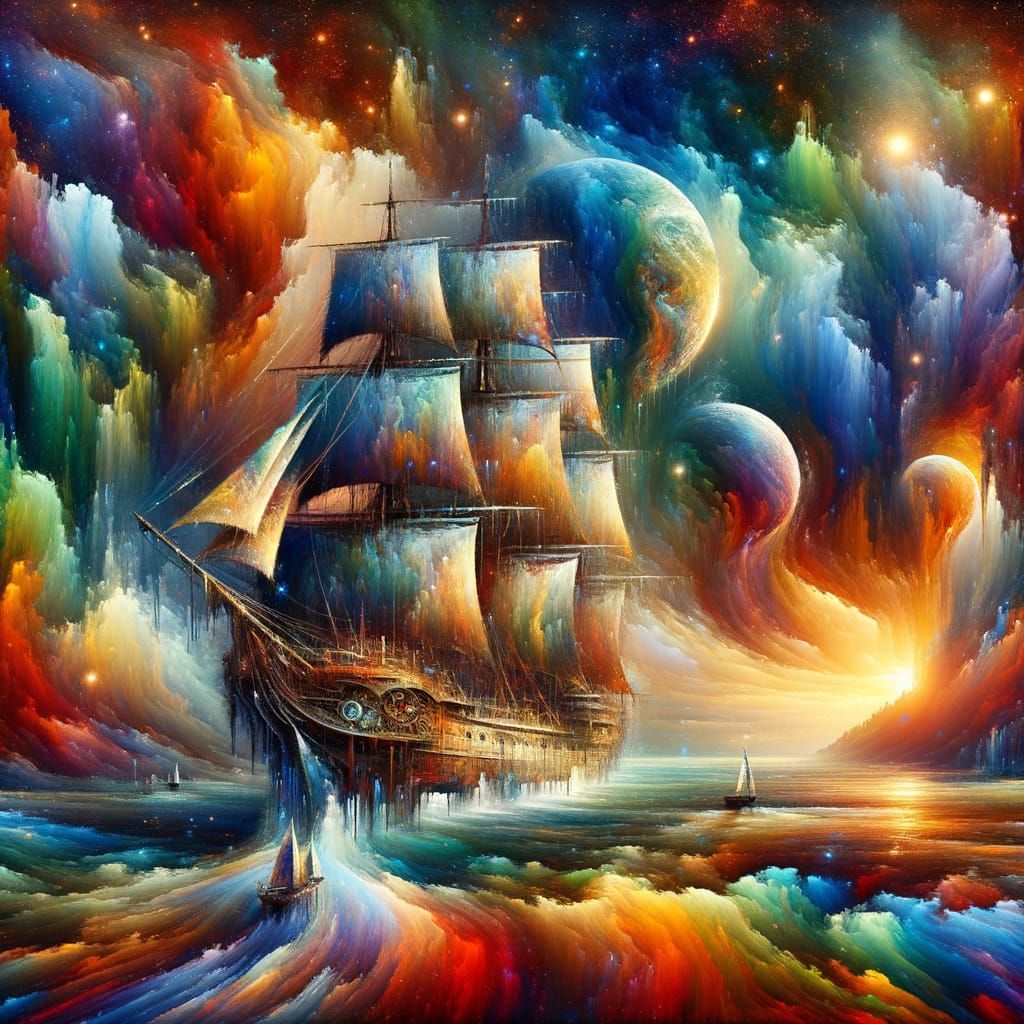 Cosmic Ship's Graffiti-Style Journey Through Time